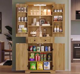 New kitchen pantry cabinet