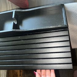 GEHE Bamboo Couch Cup Holder, Anti-Spill Sofa Arm Tray