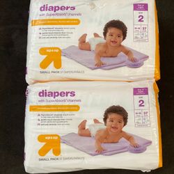 Up & Up Diapers Size 2