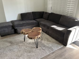 Couch/Sofa with Ottoman