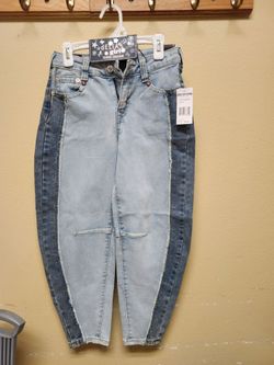 True Religion  girls stone wash jeans