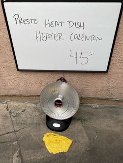 Presto HeatDish Parabolic Electric Heater