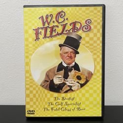 WC Fields DVD Dentist Golf Specialist Fatal Glass Timeless Media Unrated 2009
