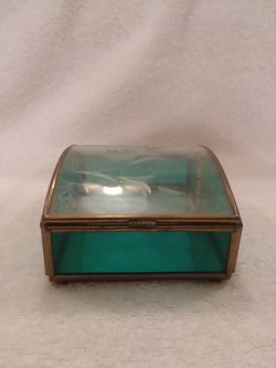 Vintage Handcrafted Via Vermont Jewelry Box