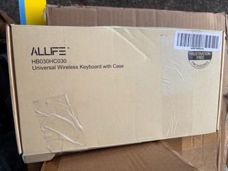 Allife Universal Wireless Keyboard with Case