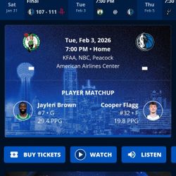 Mavs VS Celtics