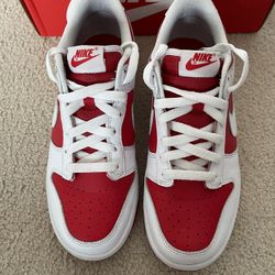 Championship Red Dunks