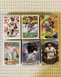 San Francisco Giants 220 Card Baseball Lot!