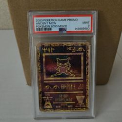 PSA9 Graded Ancient Mew Pokemon Card