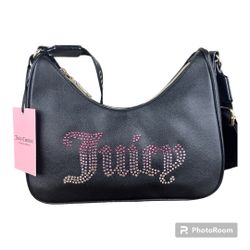 Juicy Couture Liquorice Obsession Crossbody Black Purse