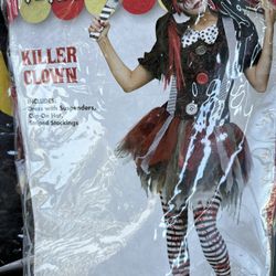 Killer Clown Costume 