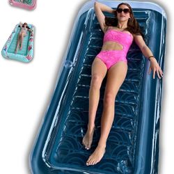 Inflatable Tanning Bed Floating Suntan Bed Outdoor 