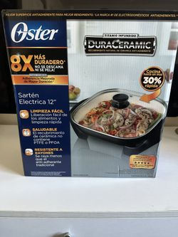 Oyster 12” Electric Skillet NEW/ Unopened 
