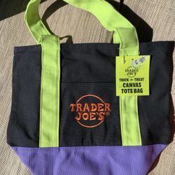 Trader Joes Mini Halloween Tote Bag