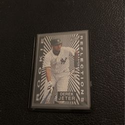 1996 Fleer Ultra Rookie Reflections Derek Jeter 