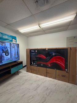 🔥 TCL 98” QLED PRO 4K GOOGLE SMART TV — FINANCING AVAILABLE