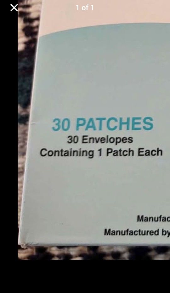 30 Pain Patch Envelopes