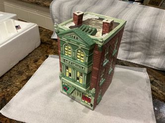 Department 56 St. Anthony Hotel & Post Office Village Building