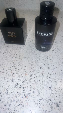 Dior Sauvage & Bleu De Chanel Cologne Bundle - 100% Authentic