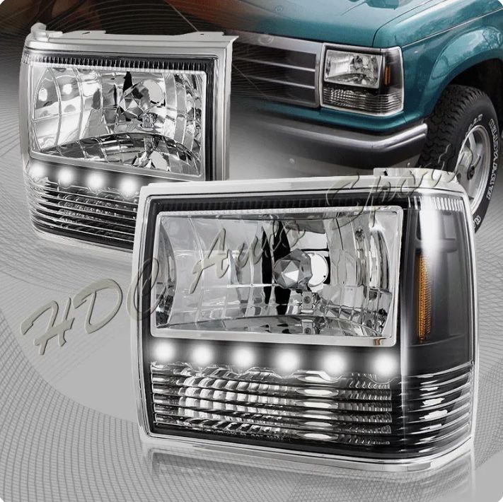 1989 To 1991 Ford Ranger Headlight Assembly