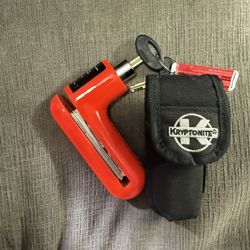 Kryptonite Motorcycle Bike Lock Disk