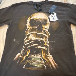 Black and gray Evil Vice World Cup Sz xl