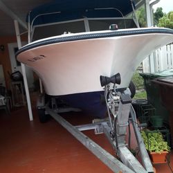 20' WELLCRAFT BOAT, GOOD CONDITION AND READY FOR THE WATER