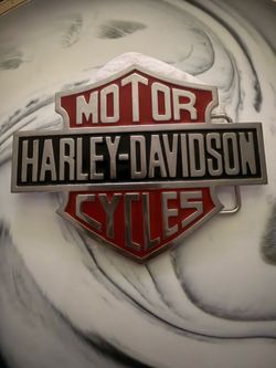 Harley-Davidson Metal Belt Buckle