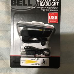 Bell USB LED 180 Bicycle headlight