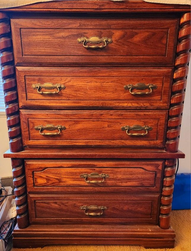 Antique Wooden Dresser