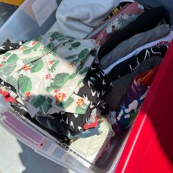 Men’s Clothes. Large & 32 Mostly. Roark, Brixton, Thrills, Volcom, Barney Cools Surf Street 