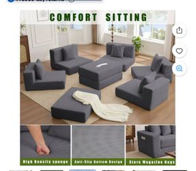 Custom sectional couch