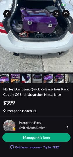 1996 Harley Davidson, electric glide and parts