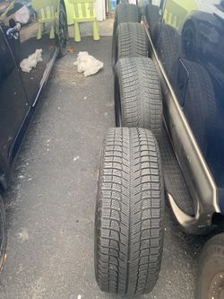 4 X Snow  Tires 215-60-17 