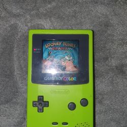 Nintendo Gameboy Color Kiwi Green