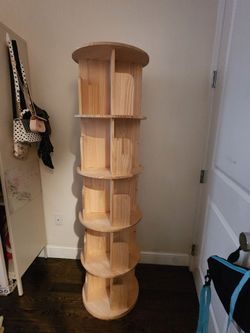 360 Degree Rotatable Bookcase