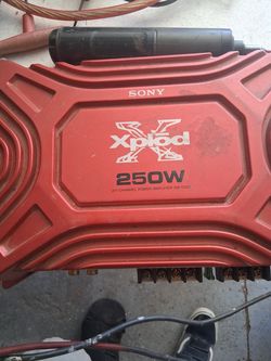 Sony  Xplod car amp