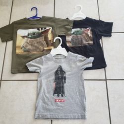4T Star Wars Shirts 
