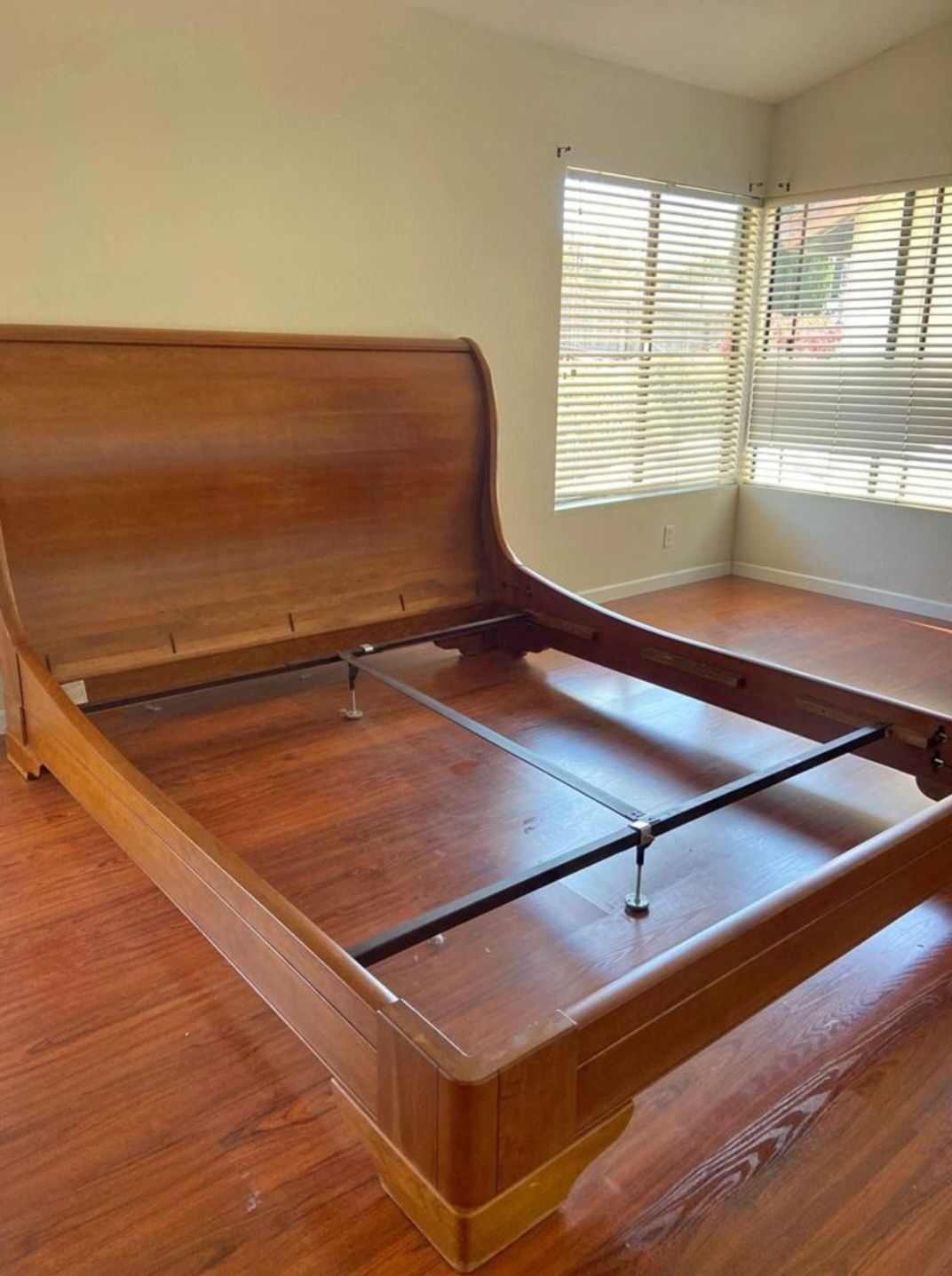 California King Marston Sleigh bed Frame From Restoration Hardware