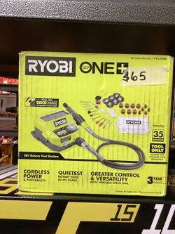 Ryobi 18v Rotary Tool Station (Tool-Only) $65