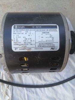 Swamp cooler Motor 1/3 HP