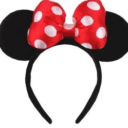 Minnie Mouse ears.      Orejitas De Minnie Mouse 