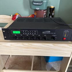 Brand New Speco Technologies P-30FA PA Amplifier w/ AM/FM Digital Tuner – Never Used 