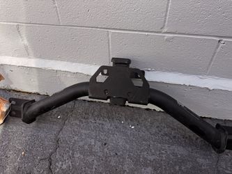 Tyger TG-HC3C0248 Black Steel Front Sway Bar with Brackets