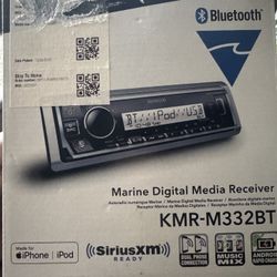 Kenwood Marine Stereo - KMR-M332BT