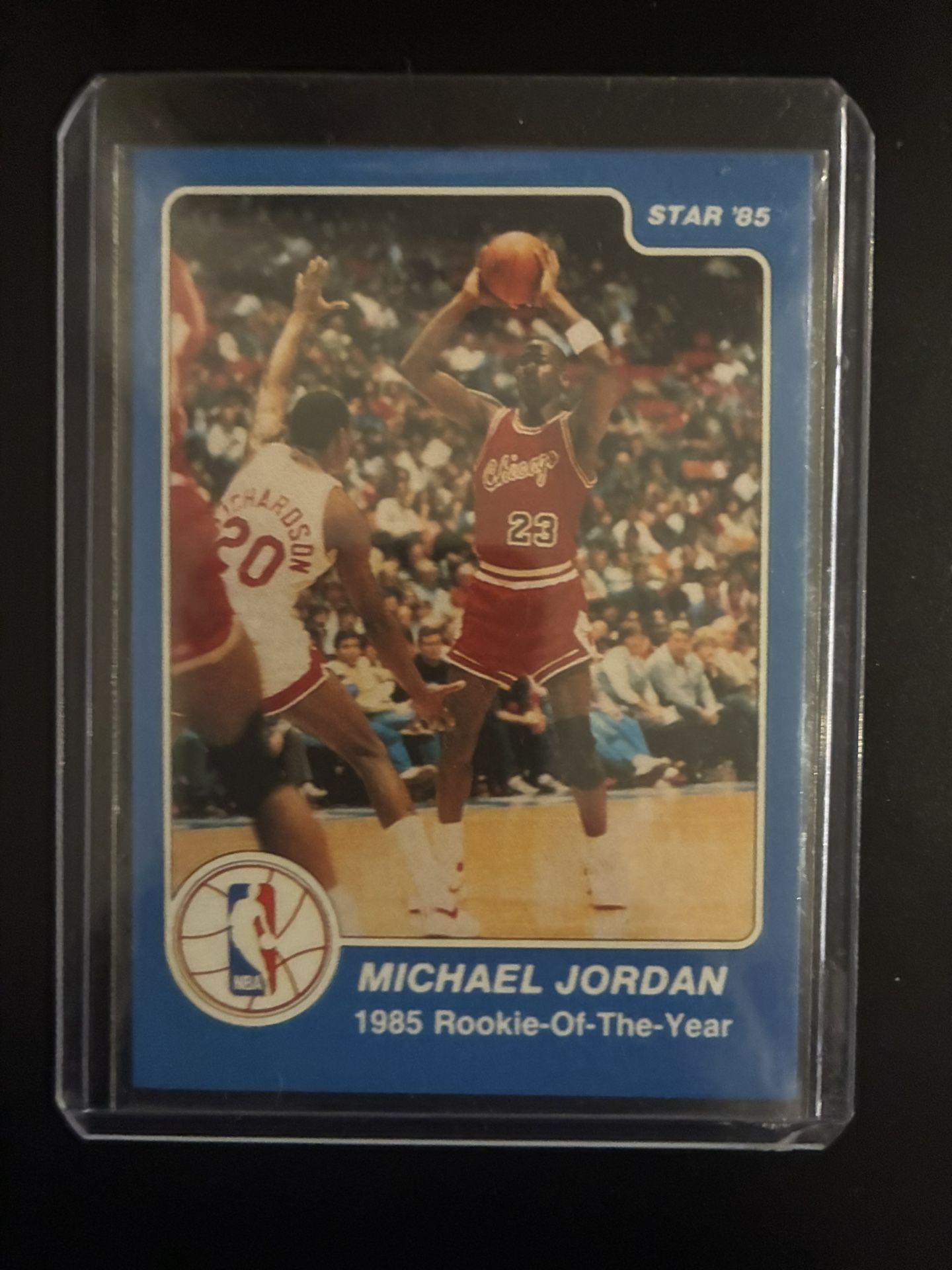 Michael Jordan Star 1985 Rookie Card