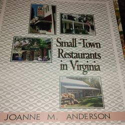 Autographed Small Town Restaurants In  Virginia 