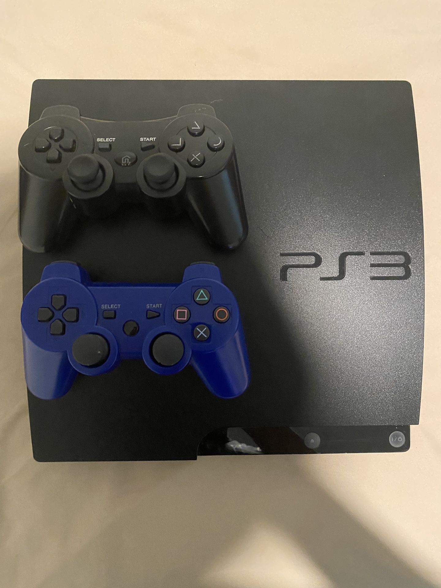PS3 - Includes Controllers + Games (MISSING CORDS)