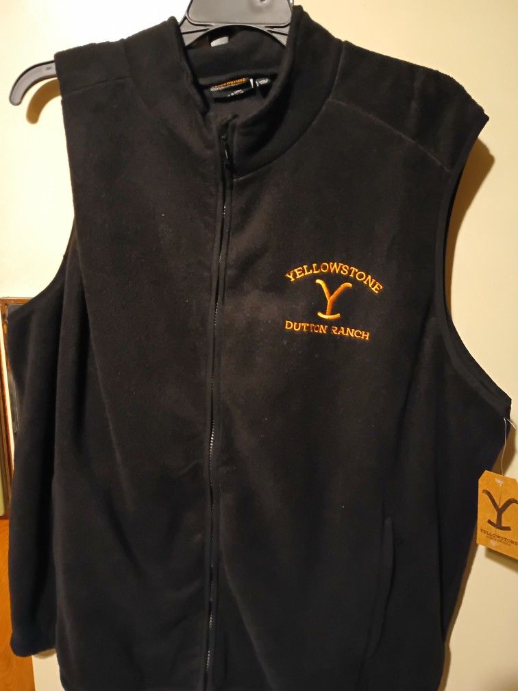 Yellowstone Black Jacket 2XL Brand New Low T