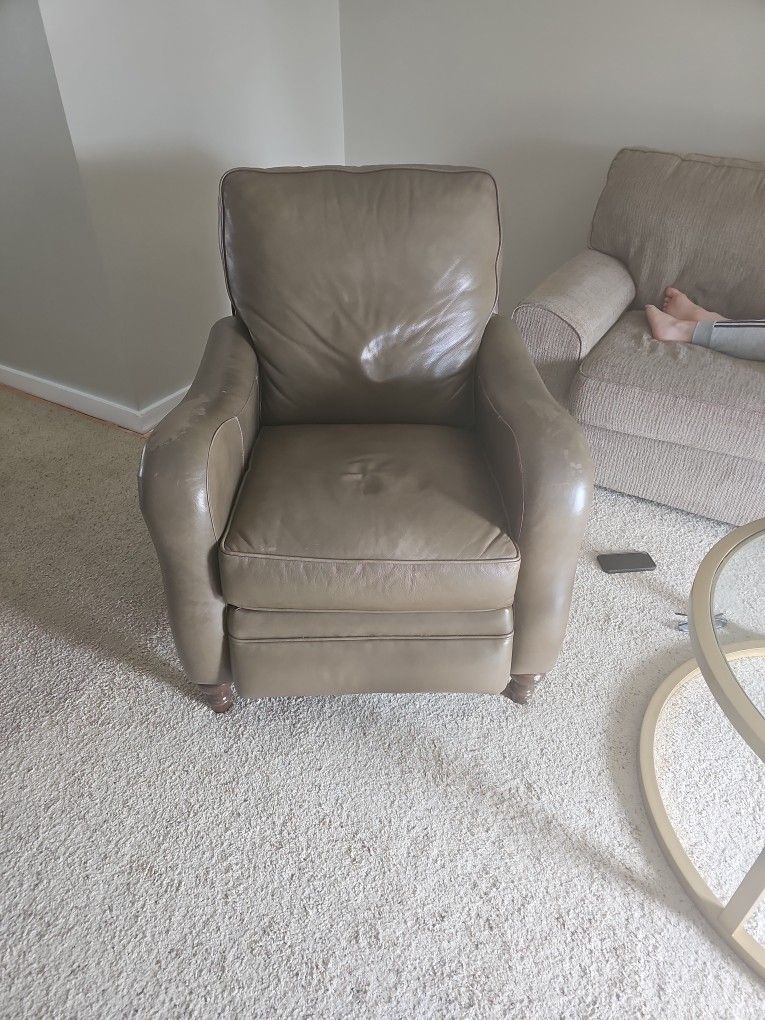 Free Leather Recliner